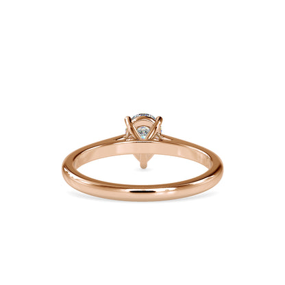 Premitive Diamond Stone Ring