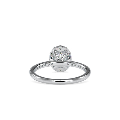 Vigorous Diamond Stone Ring