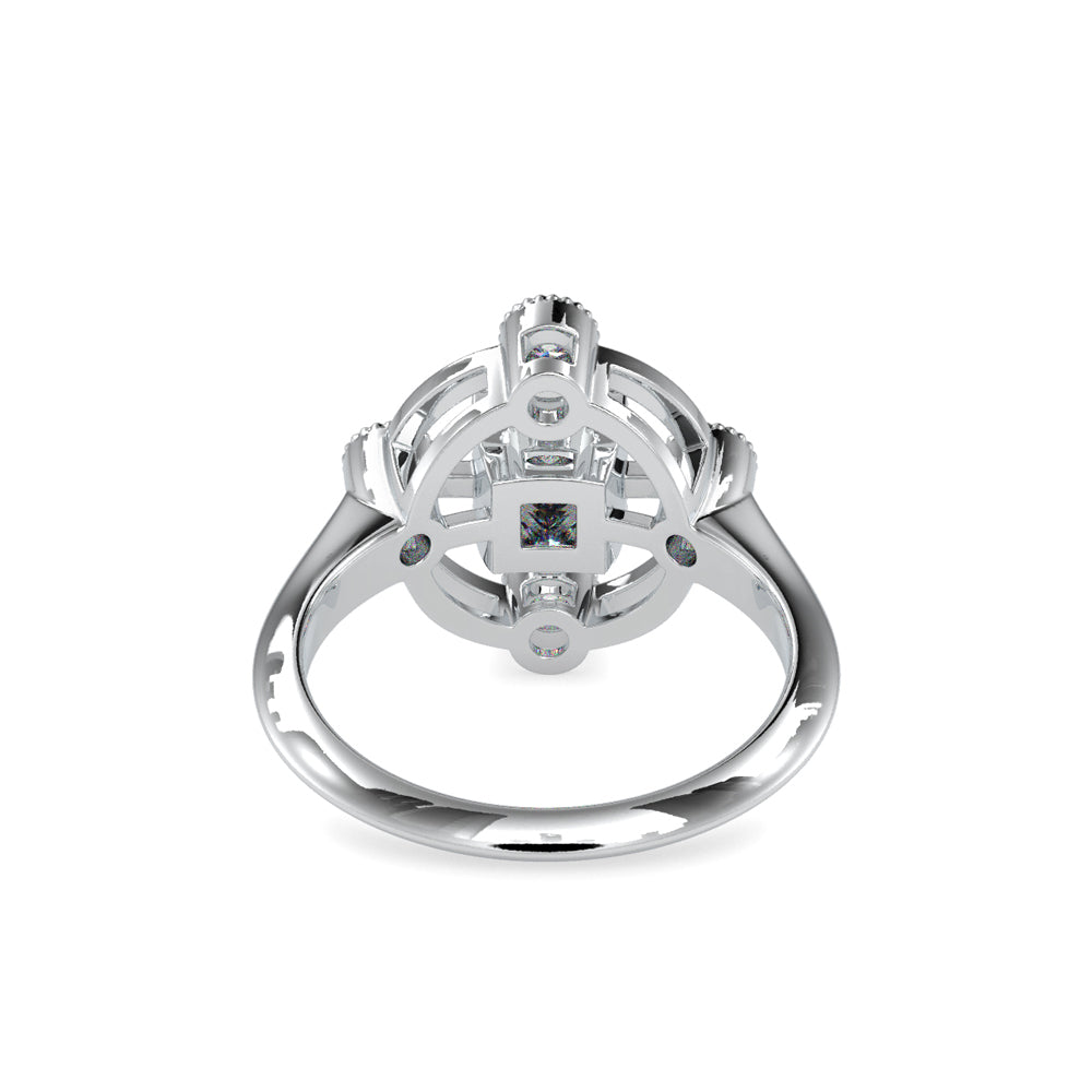 Classical five stone Diamond Ring