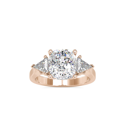 Suave three Stone Diamond Ring