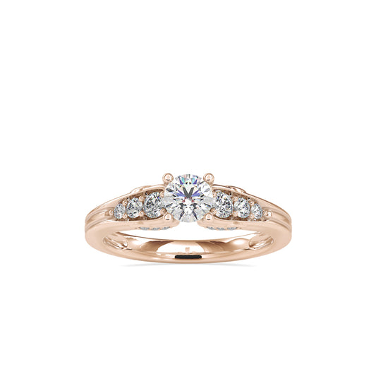 Amborsial Diamond Ring