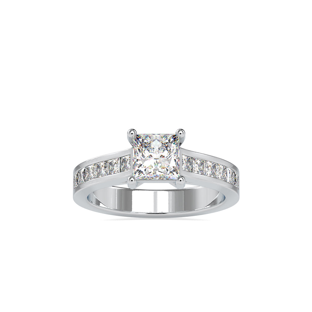 Gala Princess Prong Diamond Ring
