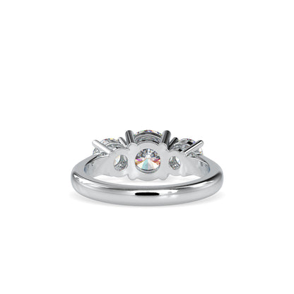 Vows Three Diamond Stone Ring