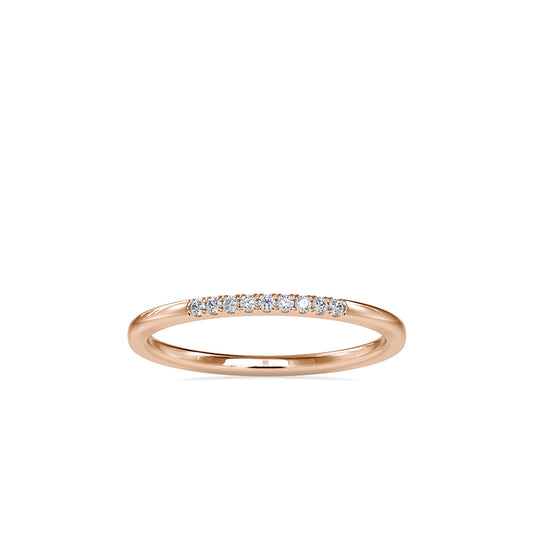 Flora Diamond Open Ring