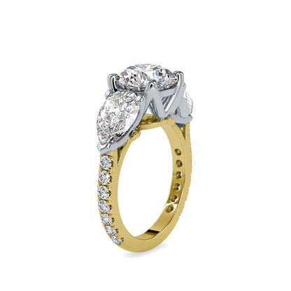 Selene Circle Engagement Ring