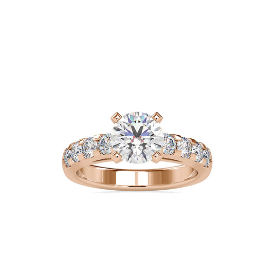Magna Prong Stone Diamond Ring