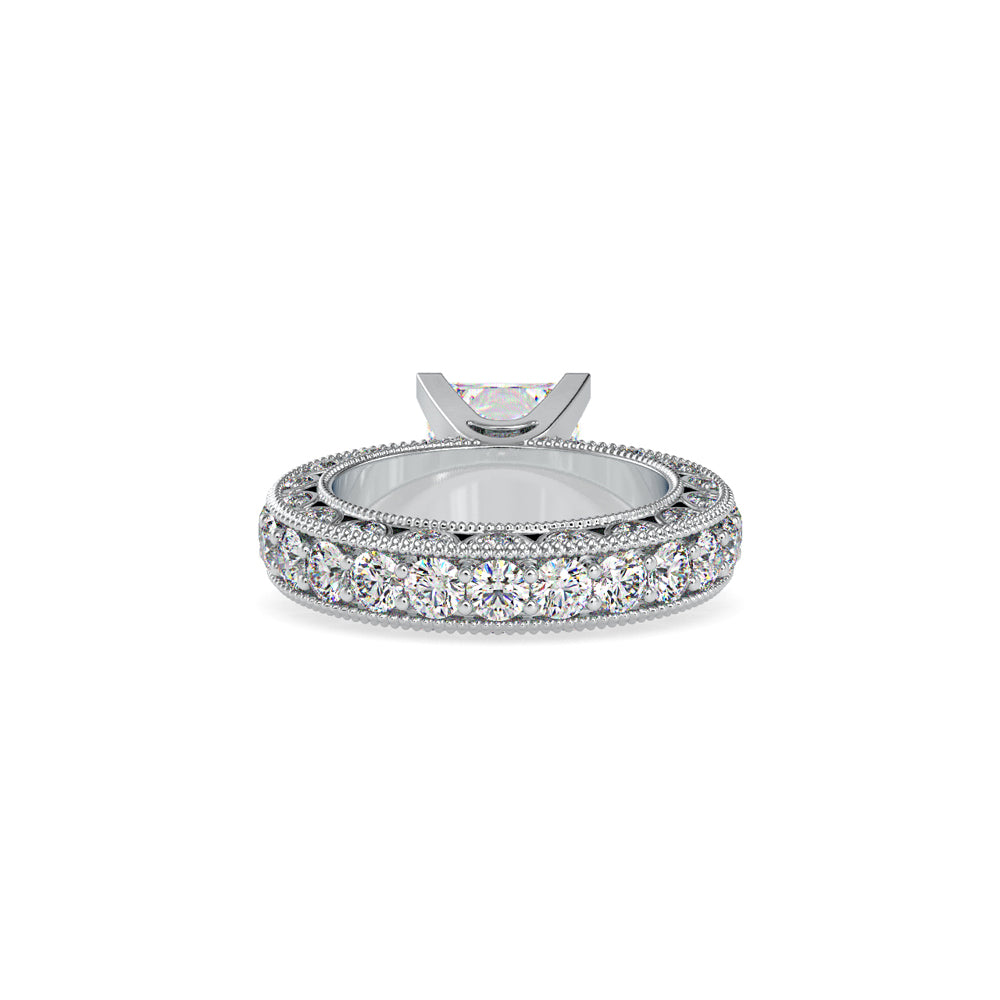 Vesta Stone Diamond Engagement Ring