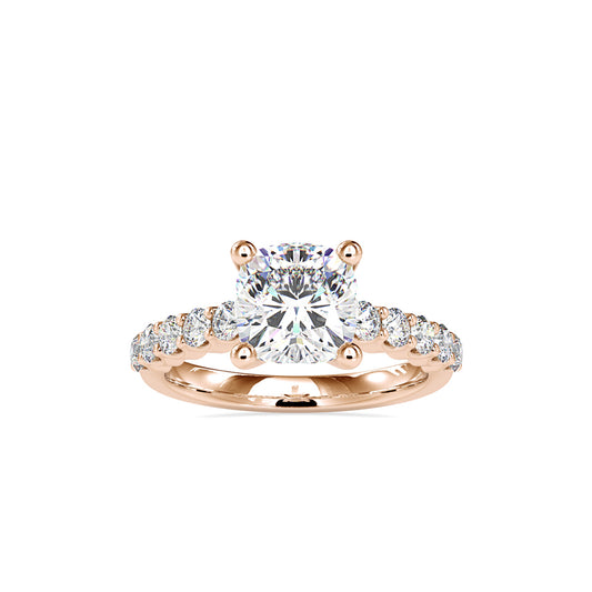 Celestial Cushion Diamond Ring