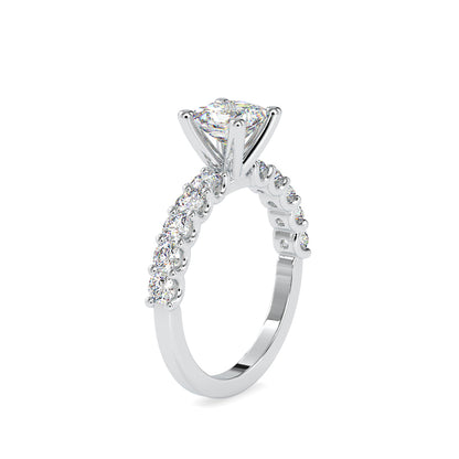 Princess Prong Diamond Ring