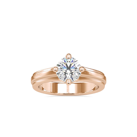 Lilith Solitaire Diamond Ring