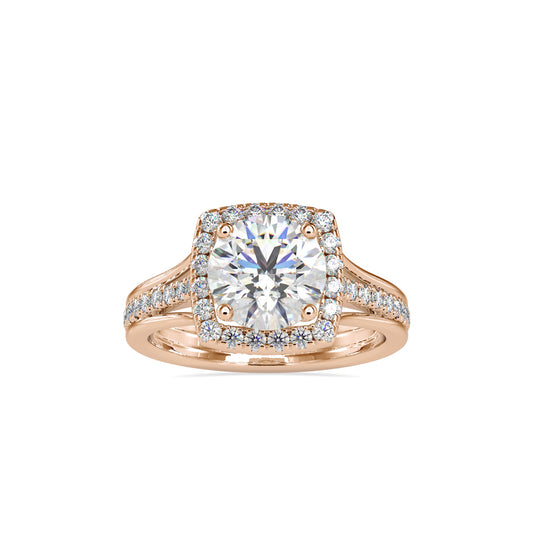 Diana Halo Proxy Diamond Ring