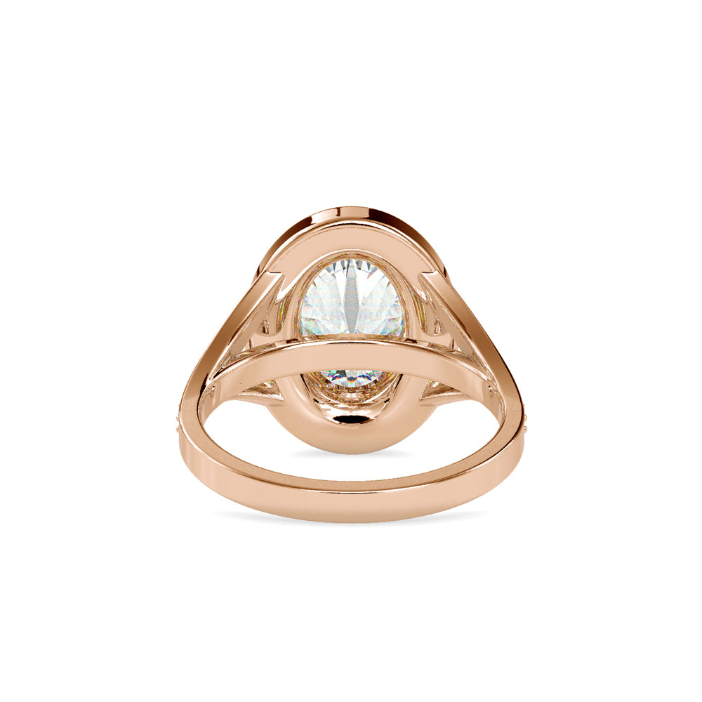 Halo Sparkling Diamond Engagement Ring