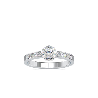 Pretti charming Engagement Diamond Ring