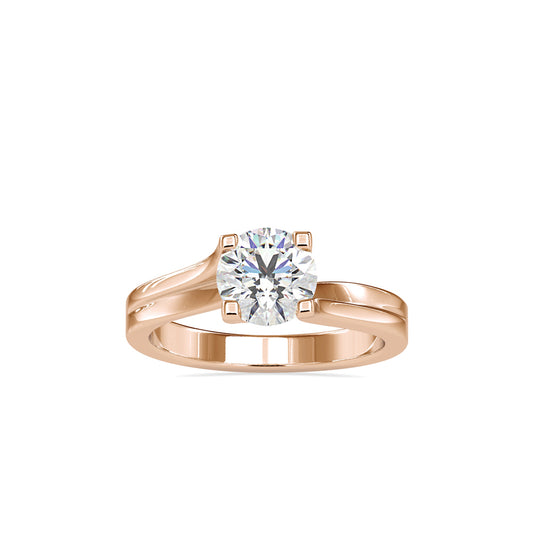 Attraction Solitaire Diamond Ring