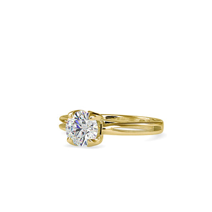 Love Centre Diamond Engagement Ring