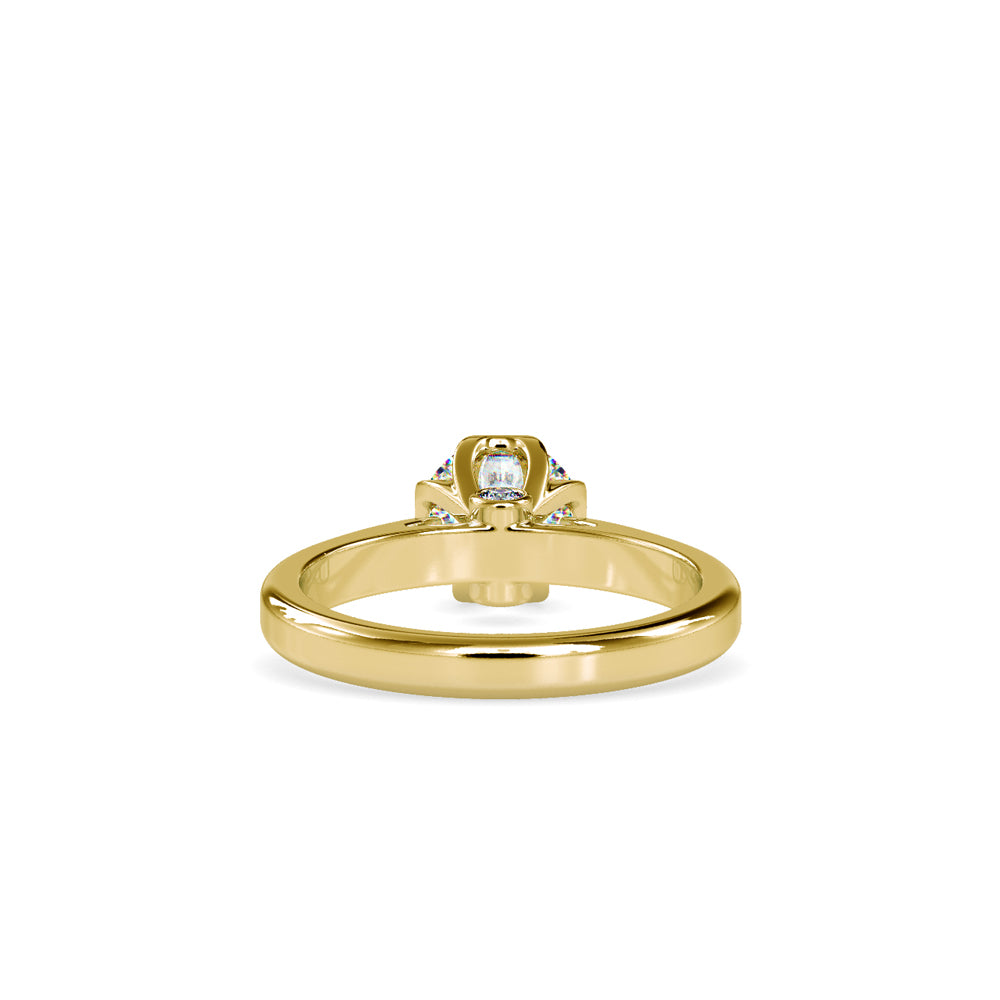 Companionate Diamond Engagement Ring