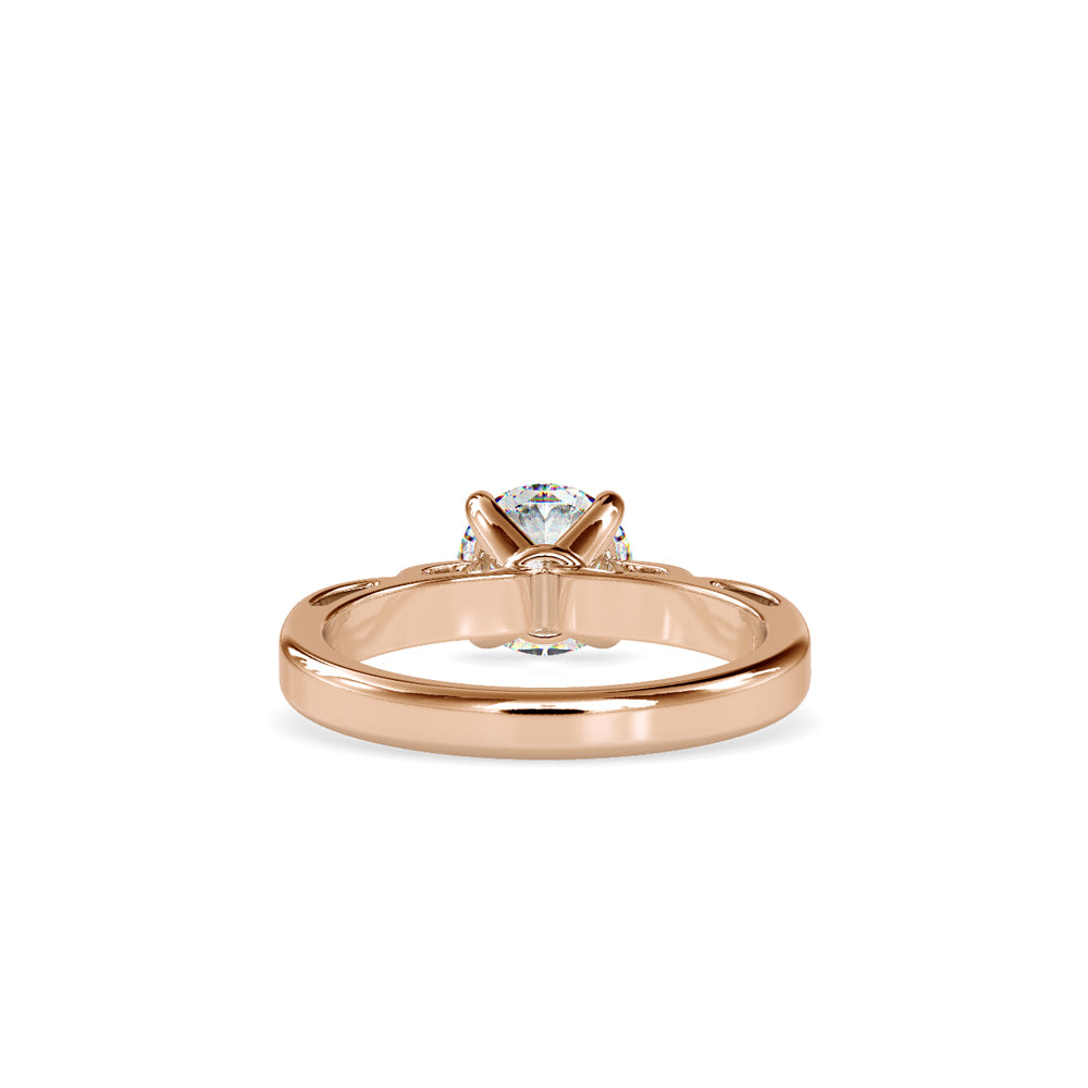 Timeless White Diamond Engagement Ring