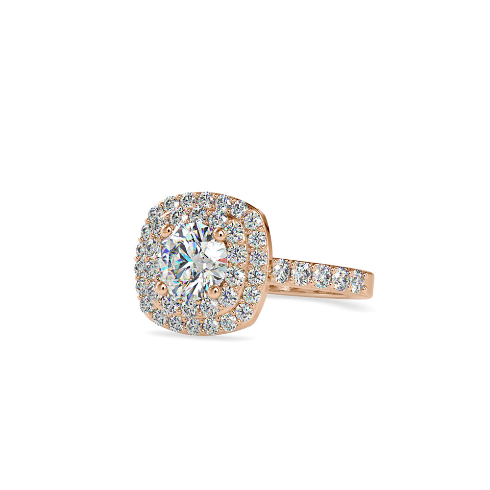 Percy Round Diamond Engagement Ring