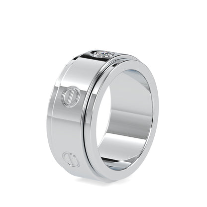Classic Round Diamond Engagement Ring