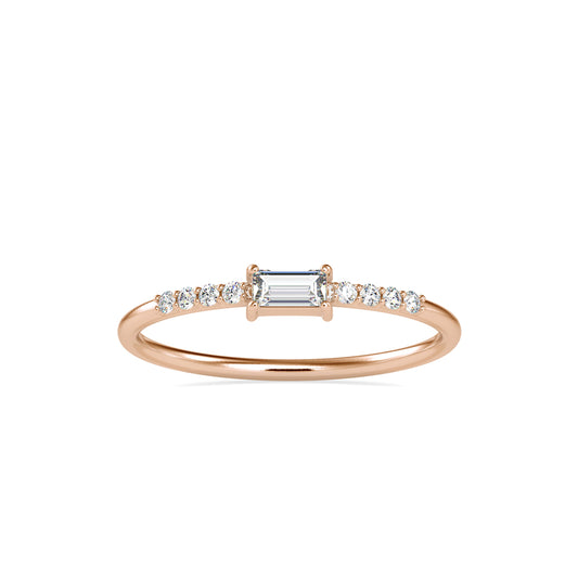 Josefina Diamond Stone Delicate Ring
