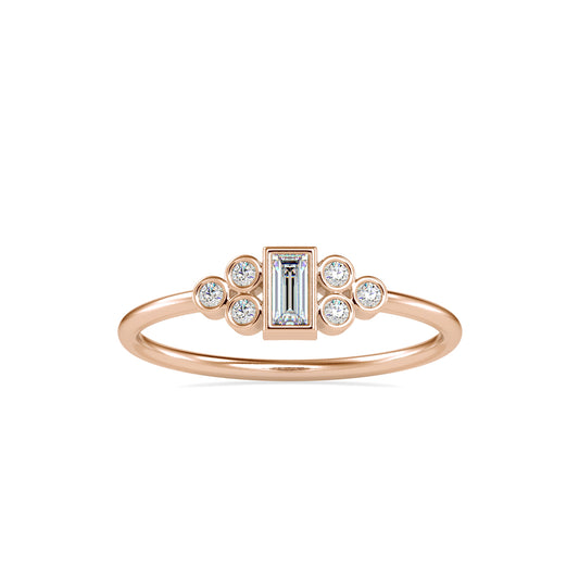 Rufio Baguette Diamond Ring