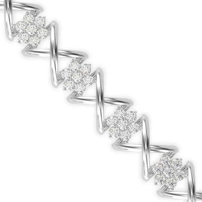 Harlequin Diamond Bracelet