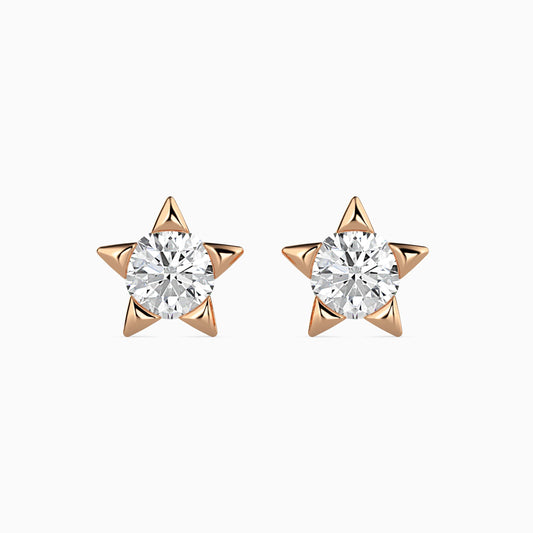 Lumiere Diamond Solitaire Earring