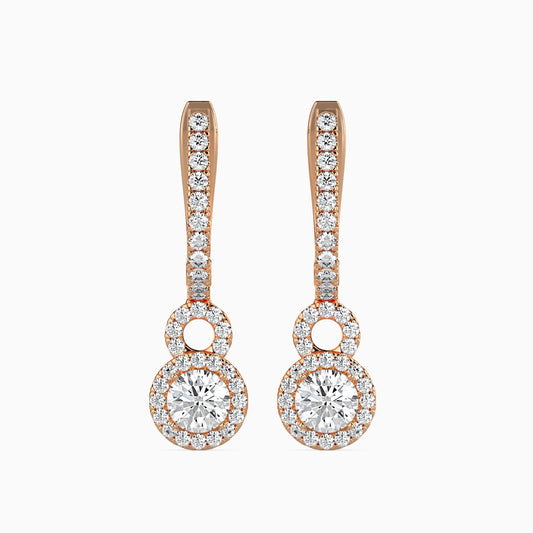 Percy Solitaire Diamond Earring