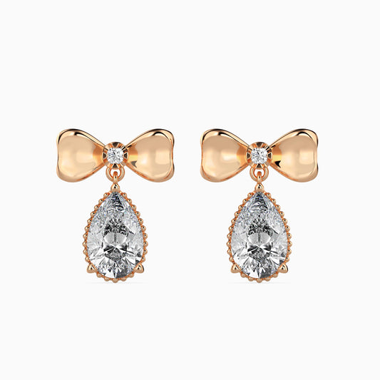 Attina Solitaire Diamond Earring