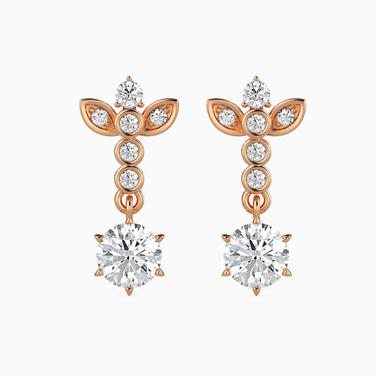 Flynn Solitaire Diamond Earring