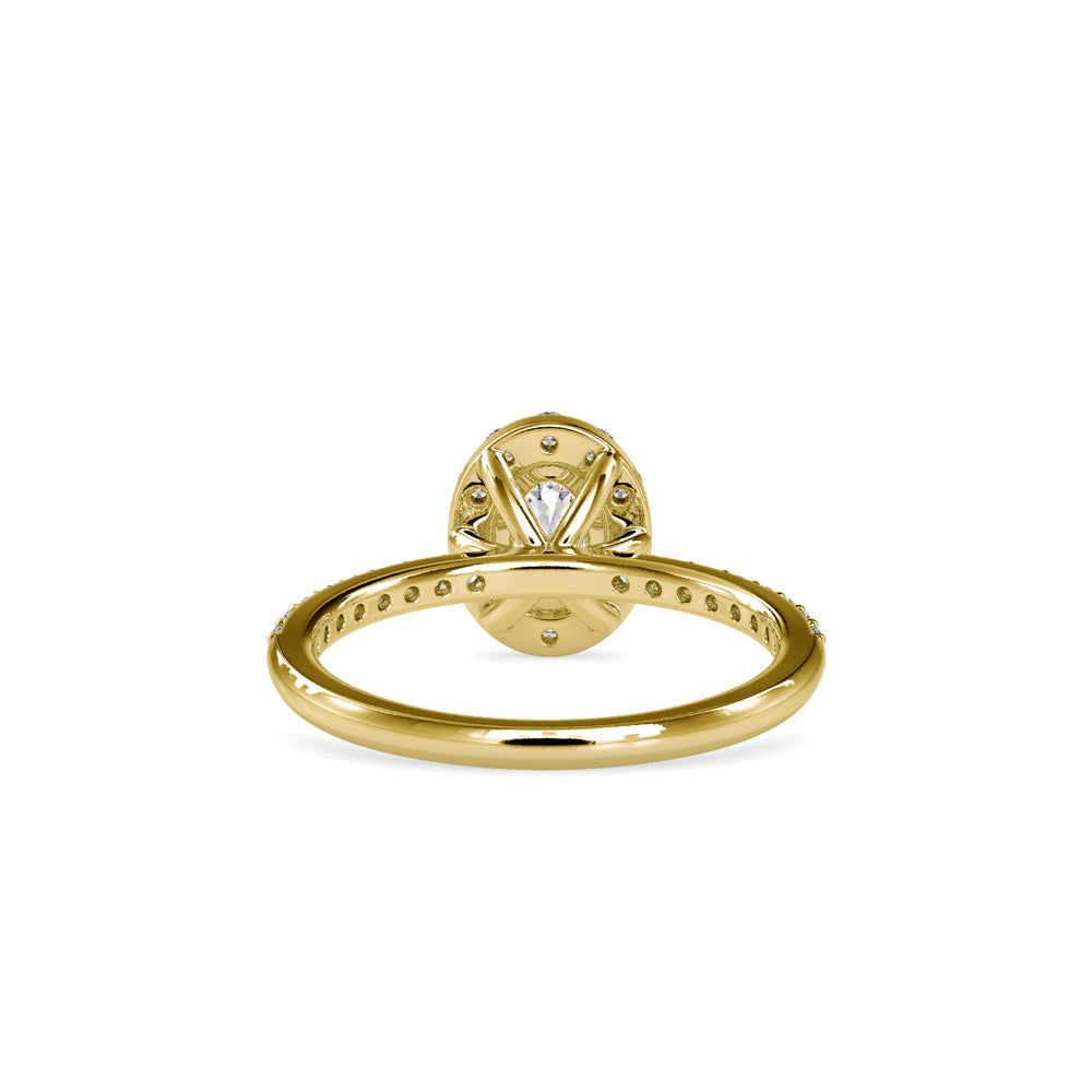 Vigorous Diamond Stone Ring