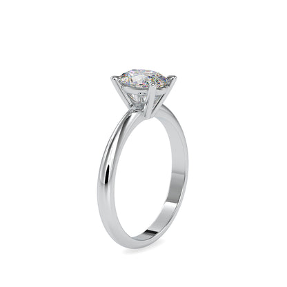 Buoyant Prong Diamond Stone Ring