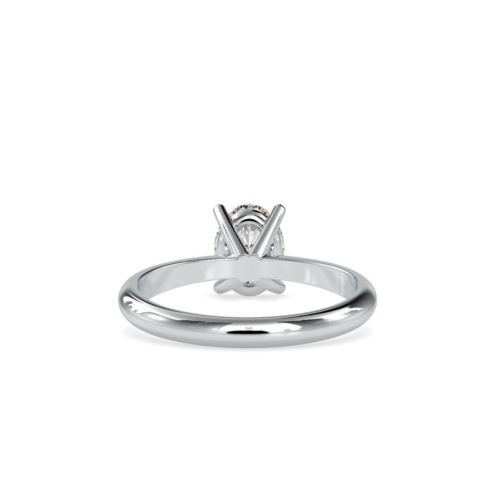 Buoyant Prong Diamond Stone Ring