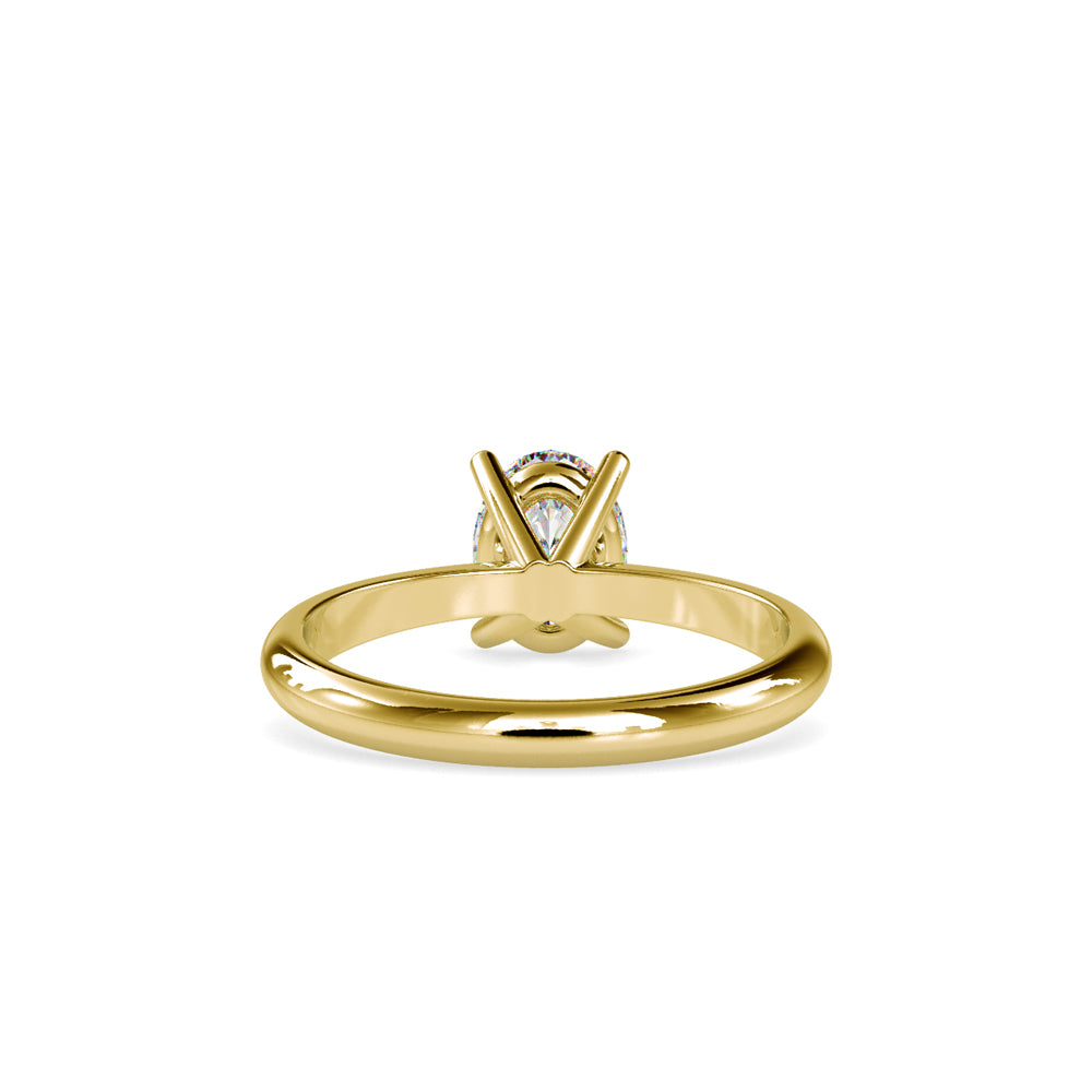 Buoyant Prong Diamond Stone Ring