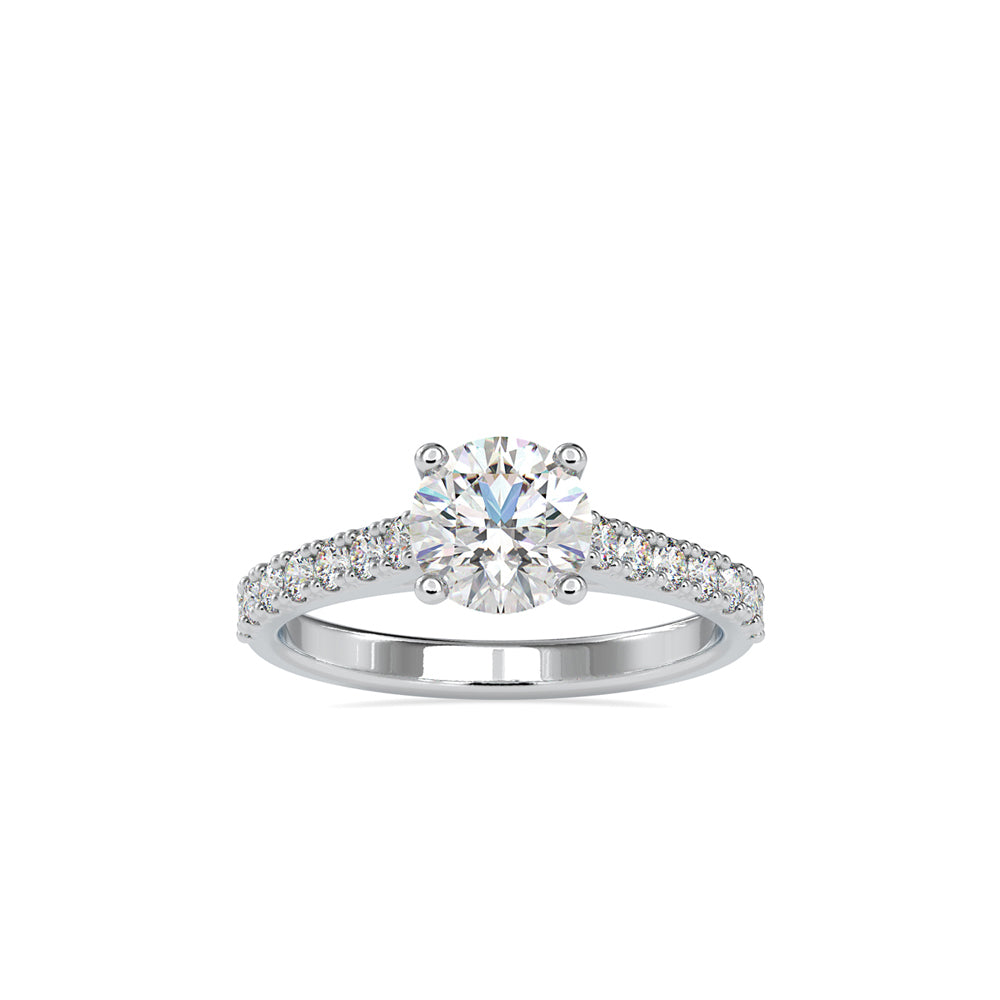 Diamond Prong Circlet Ring