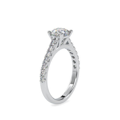 Diamond Prong Circlet Ring