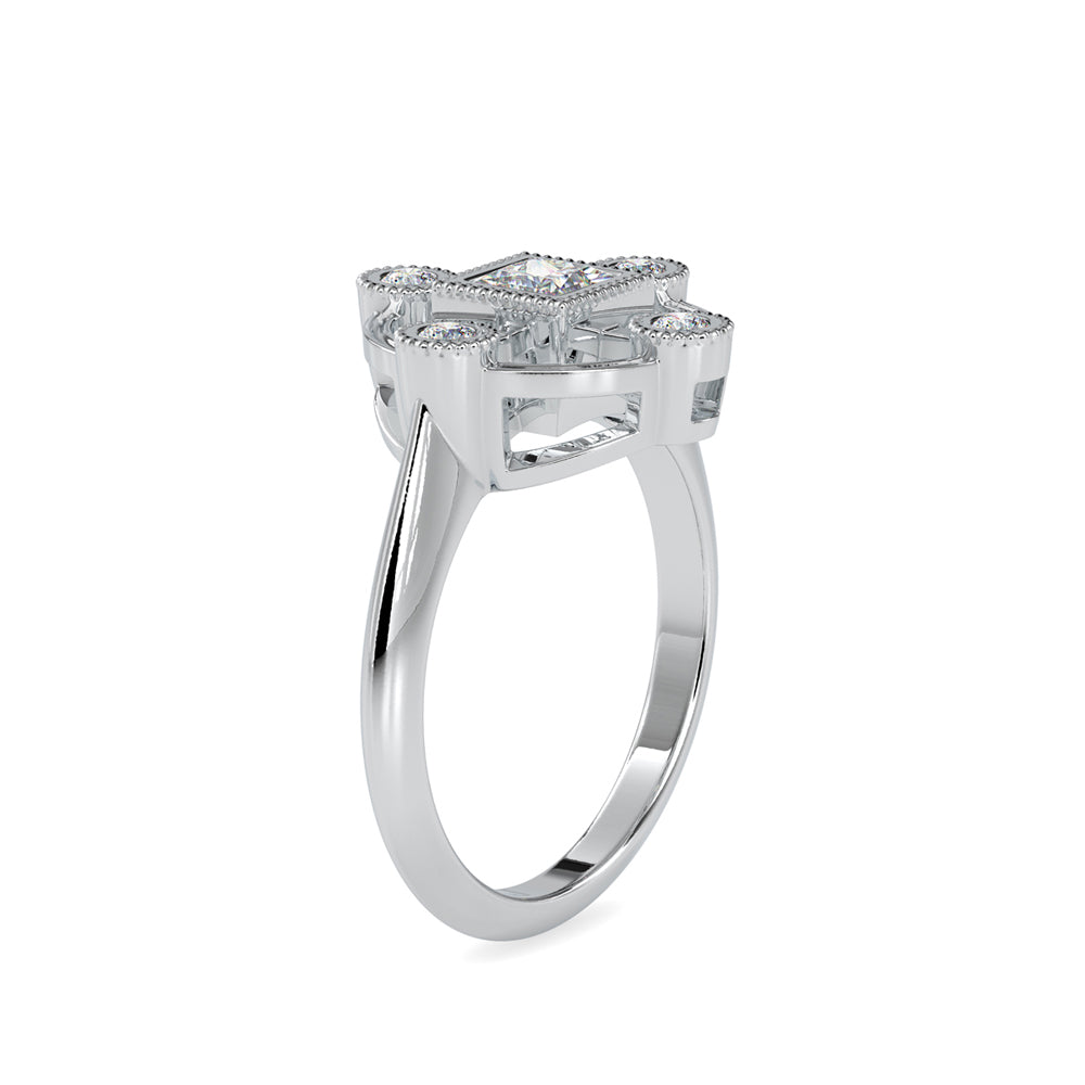 Classical five stone Diamond Ring