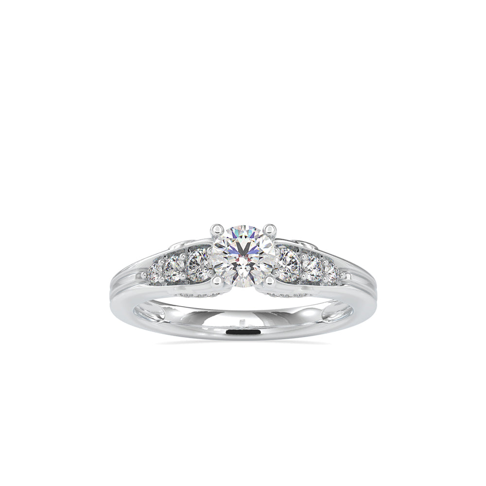 Amborsial Diamond Ring