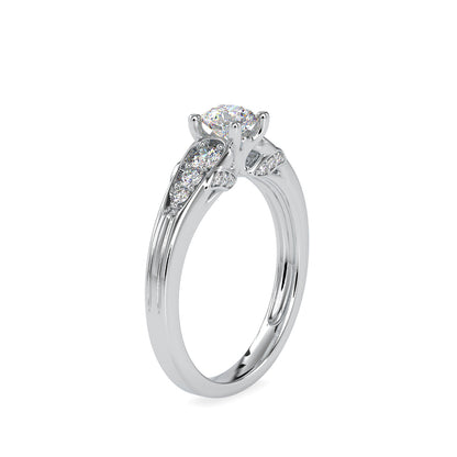 Amborsial Diamond Ring