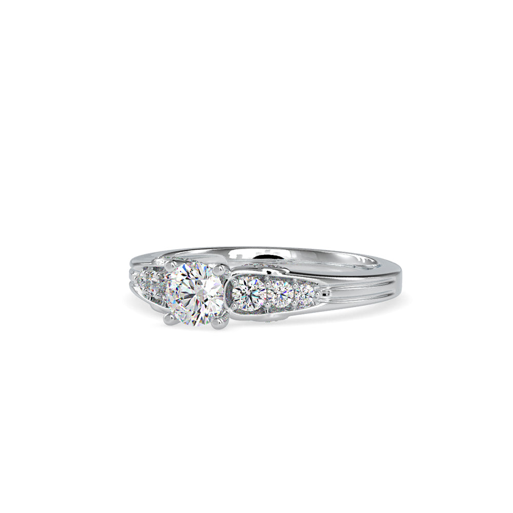 Amborsial Diamond Ring