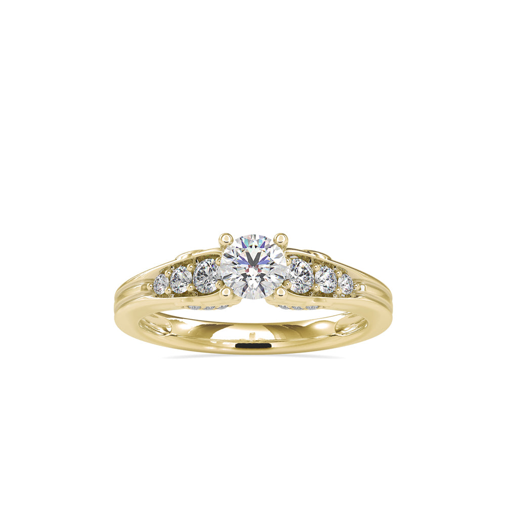 Amborsial Diamond Ring