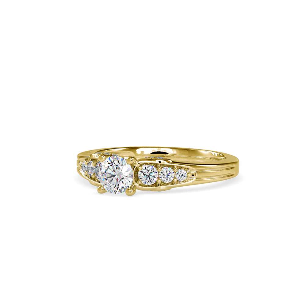 Amborsial Diamond Ring