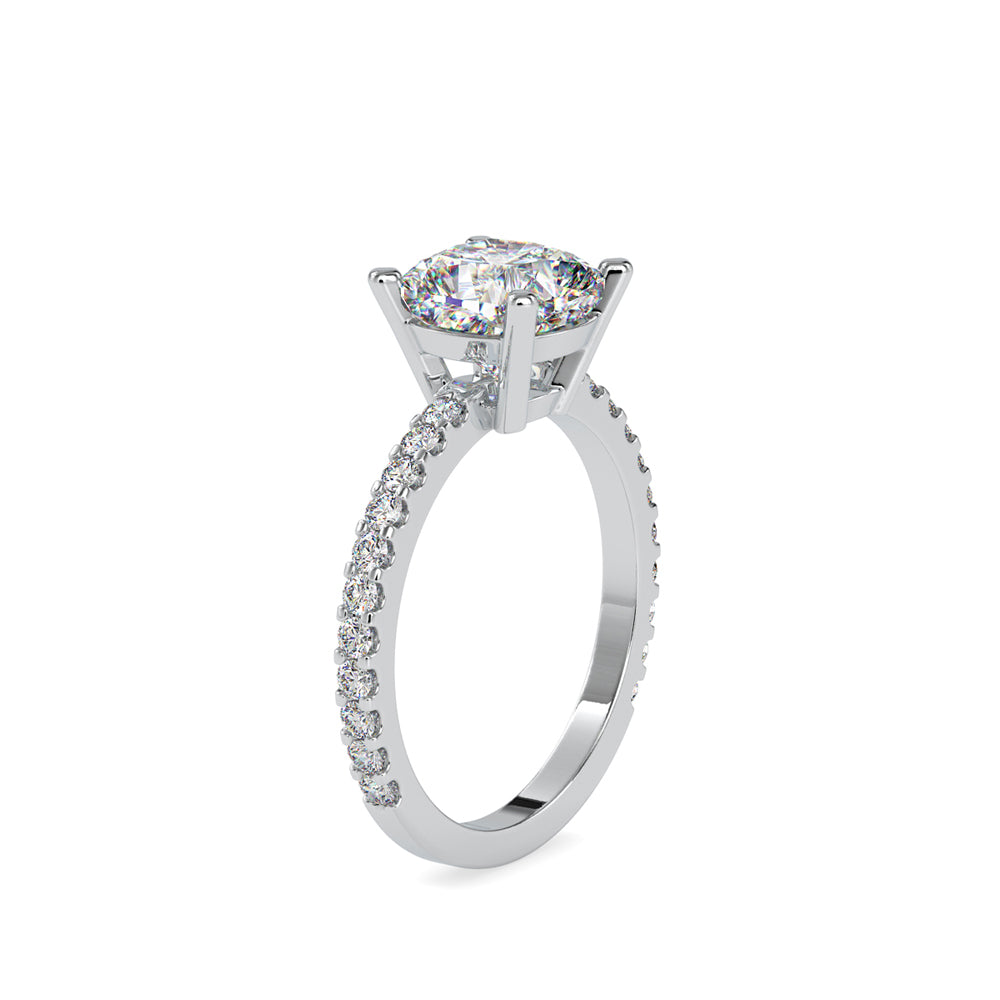 Tsag Prong Diamond Engagement Ring