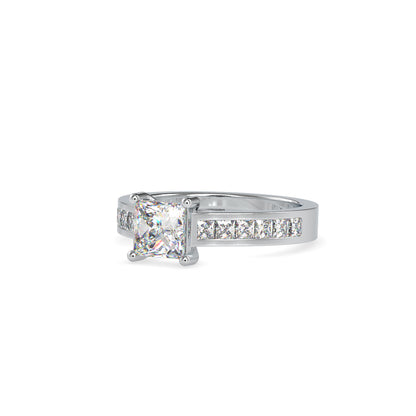 Gala Princess Prong Diamond Ring