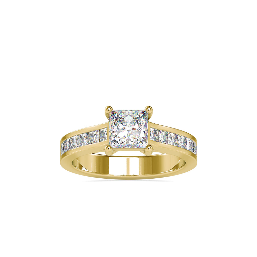 Gala Princess Prong Diamond Ring