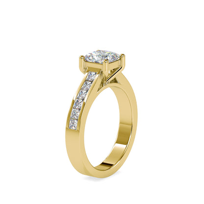 Gala Princess Prong Diamond Ring