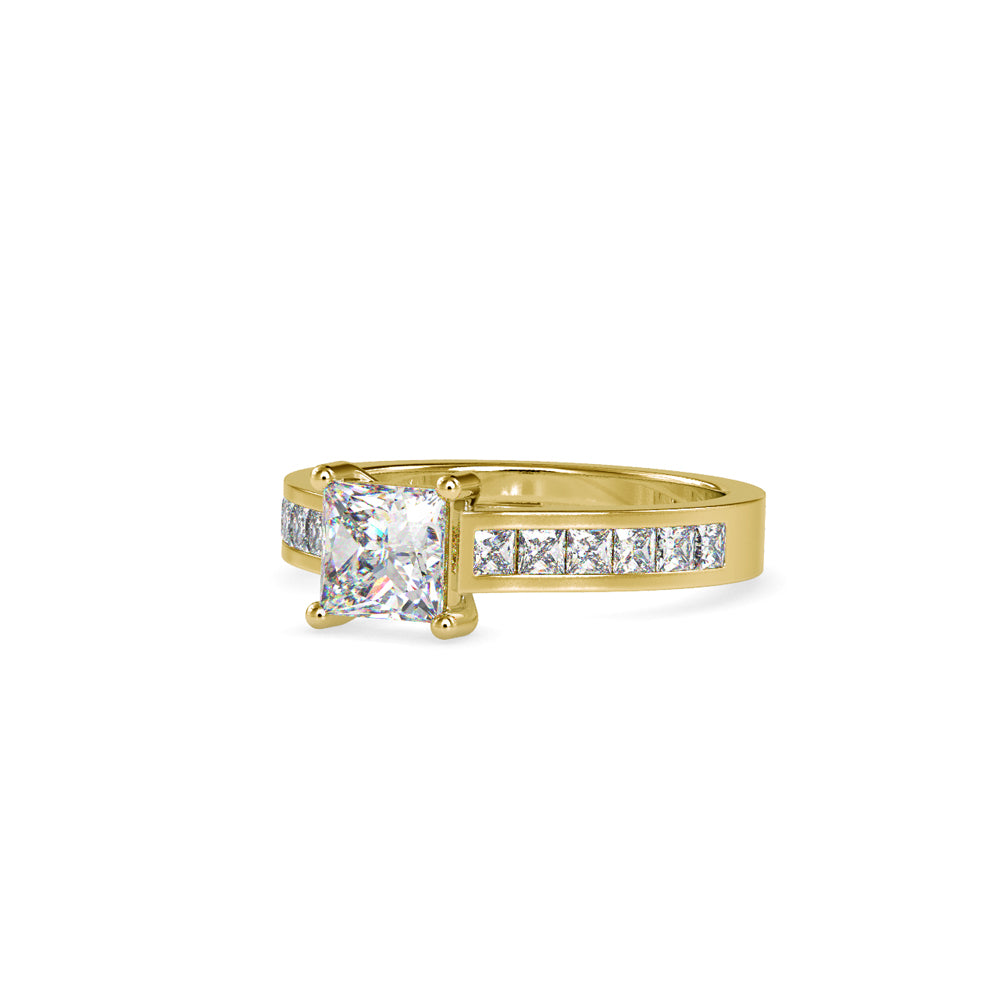 Gala Princess Prong Diamond Ring