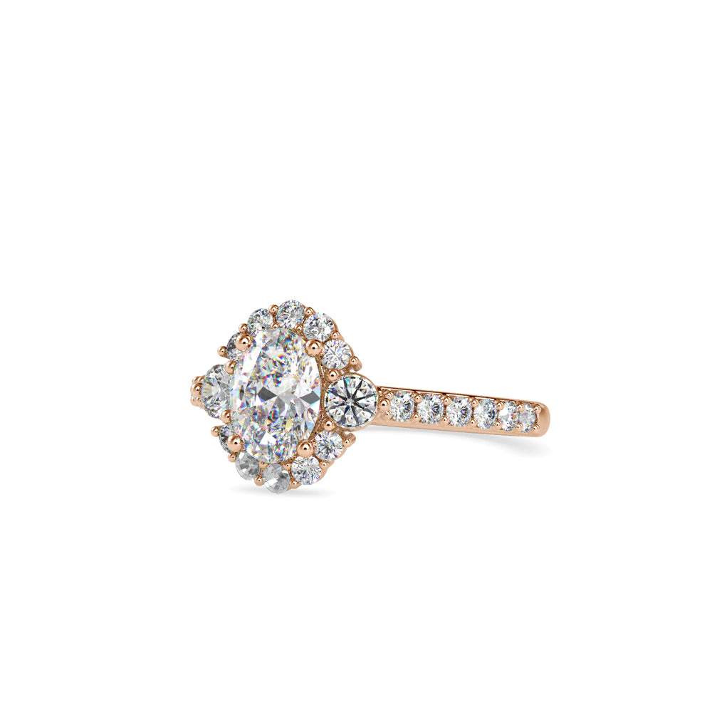 Dianty Stone Engagement Diamond Ring