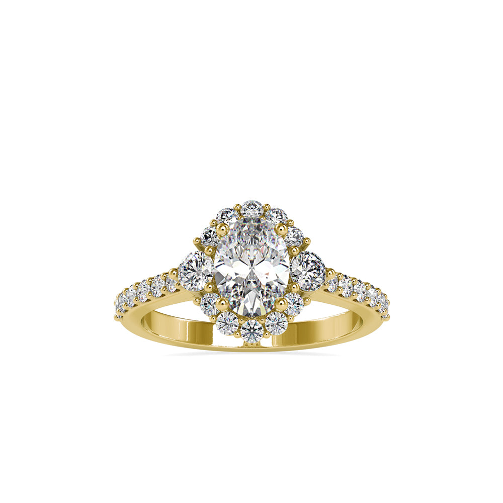 Dianty Stone Engagement Diamond Ring