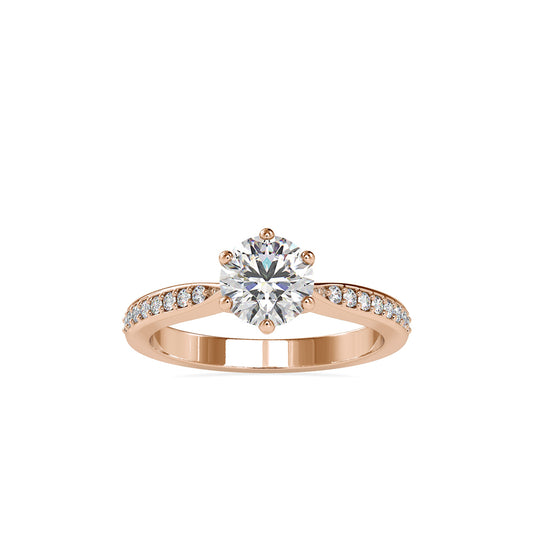 Palatial Stone Diamond Ring